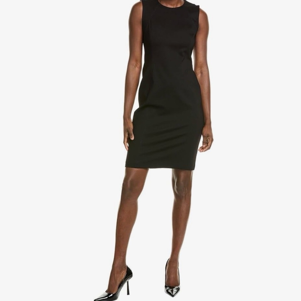Tamari Elegant Black Sleeveless Dress